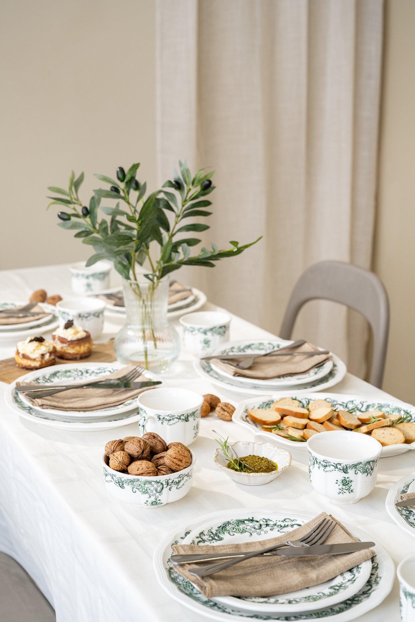 Verde Botanique ovaal serveerbord – per stuk