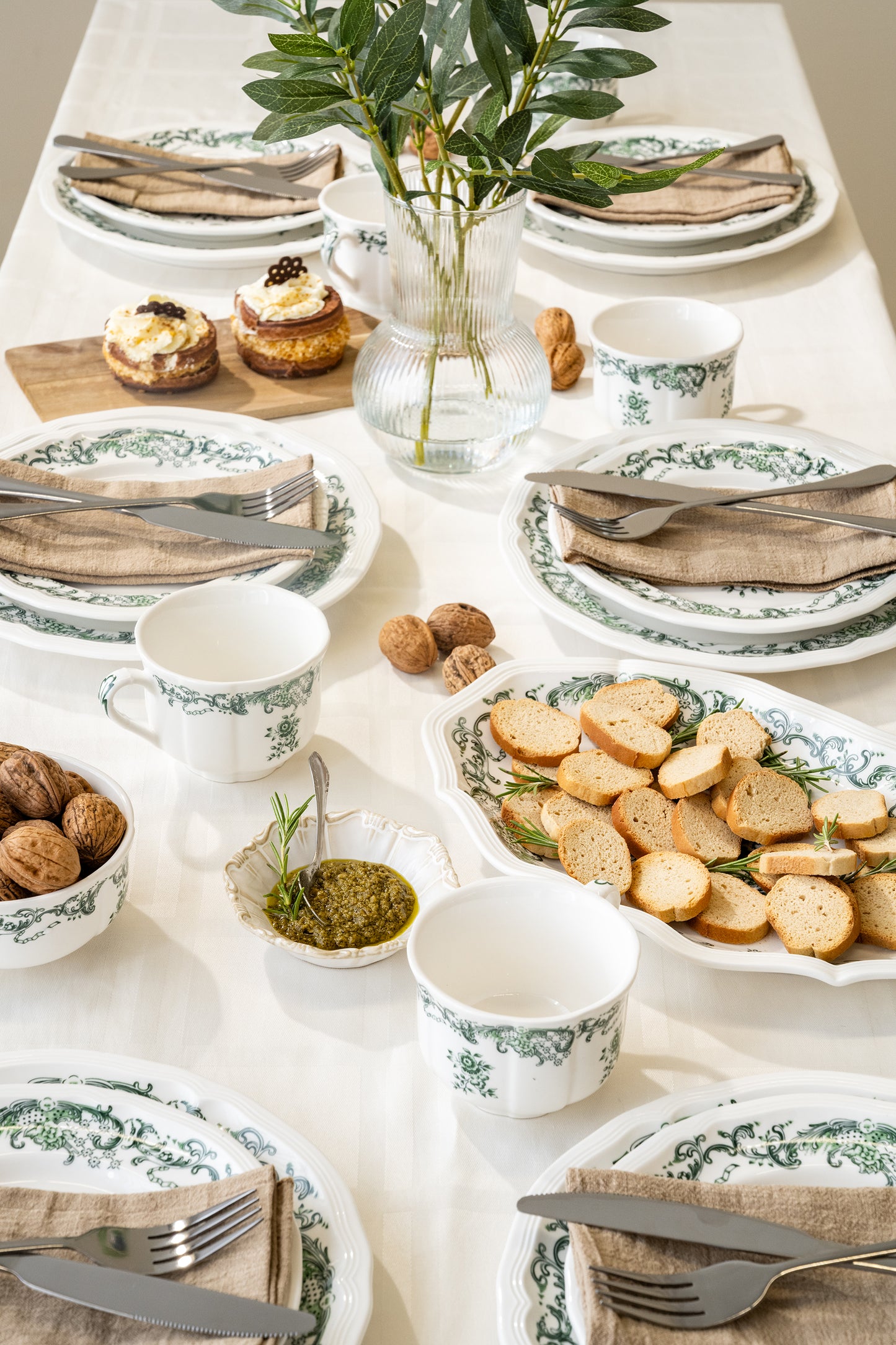 Verde Botanique kop & schotel – set van 2