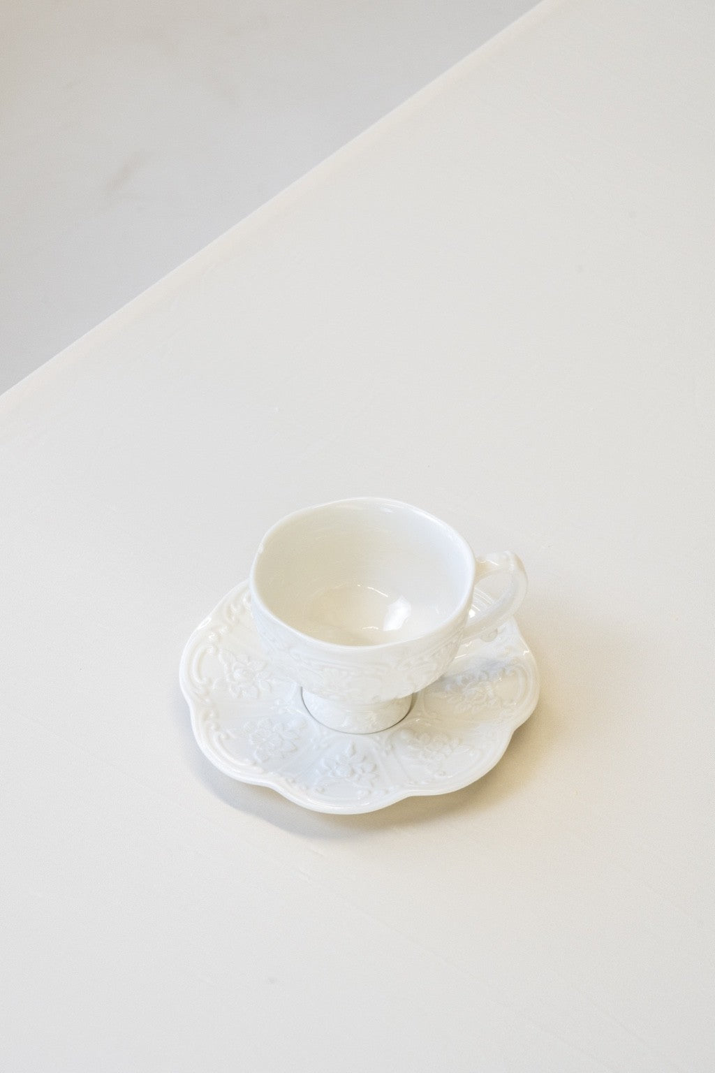 Blanc Classique kop & schotel – set van 2