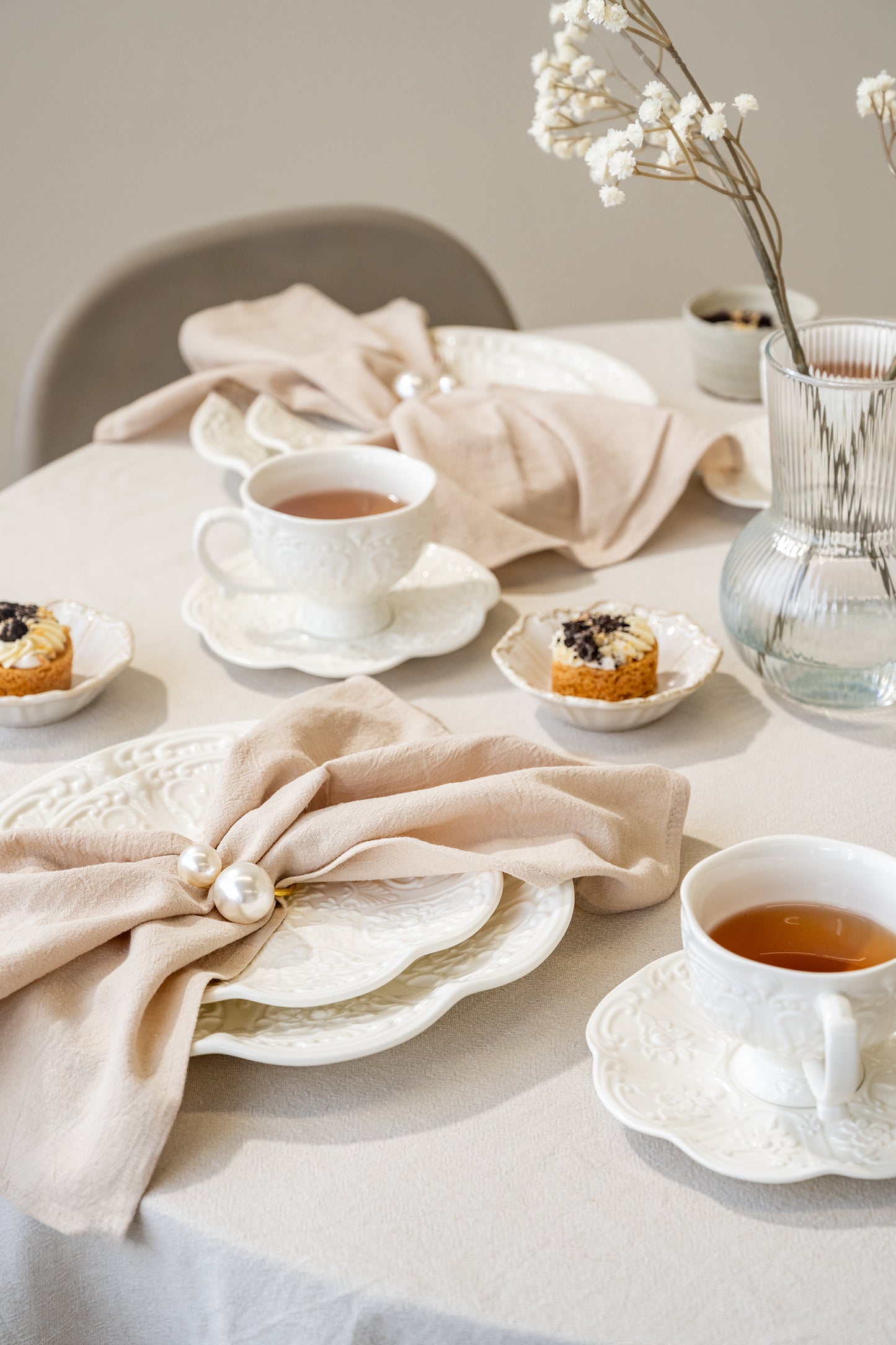 Blanc Classique kop & schotel – set van 2