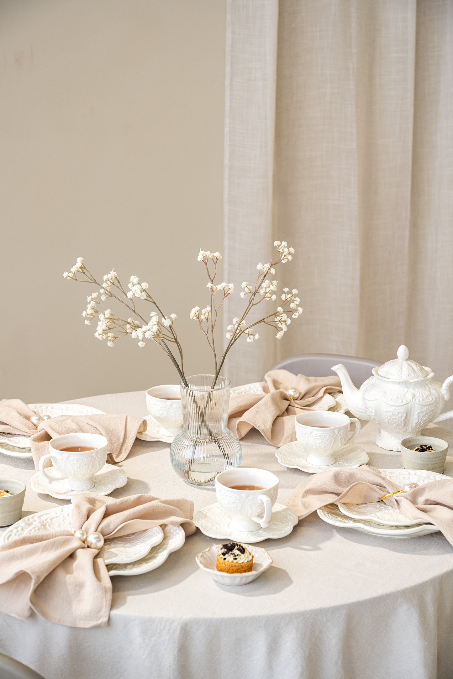 Blanc Classique ontbijtbord – set van 2